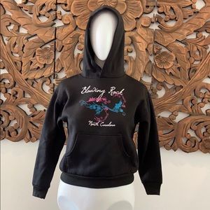 Black North Carolina Blowing Rock Hoodie